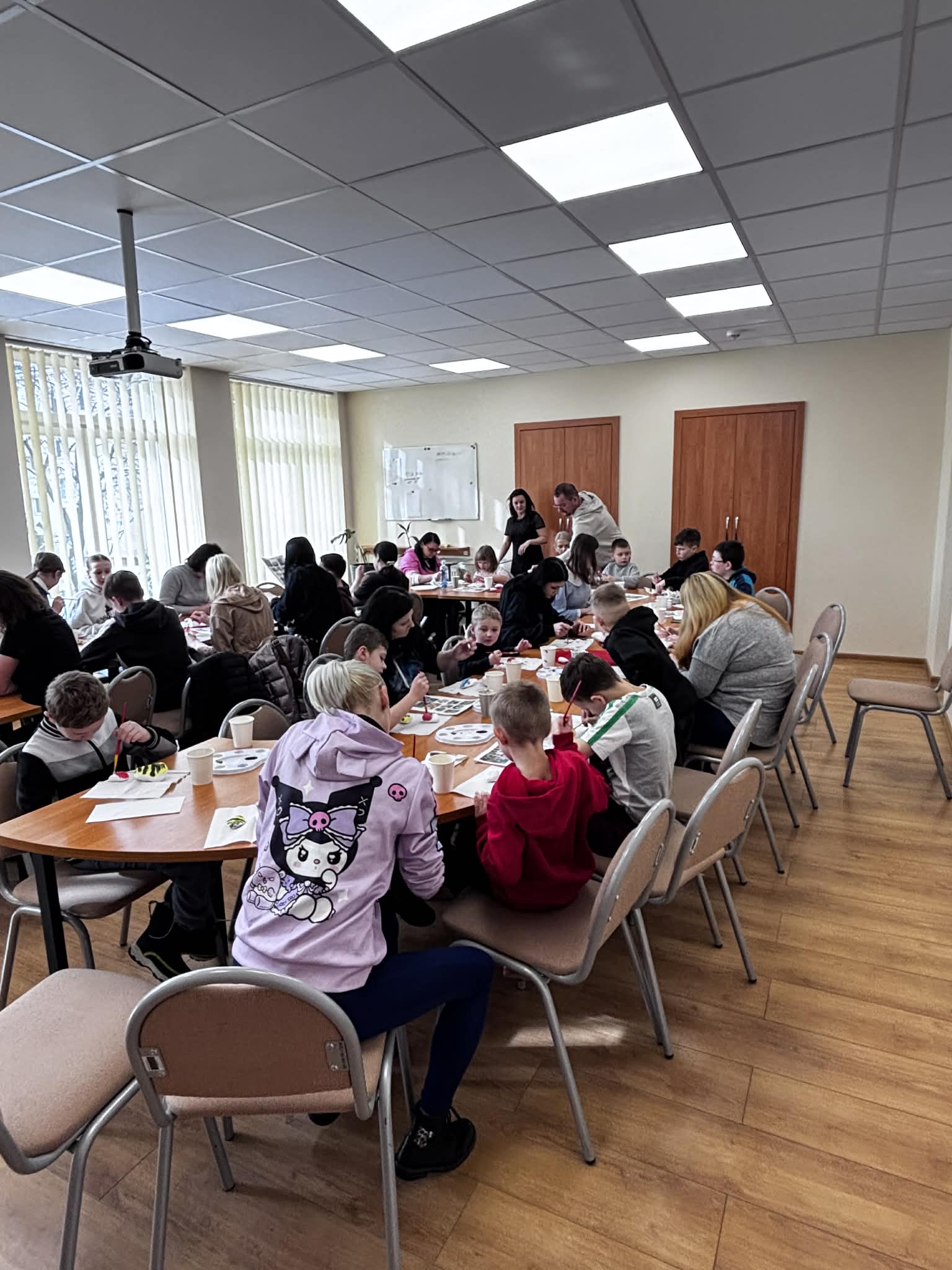 Zdjęcie z wykonywania prac "Kamyczki radości"